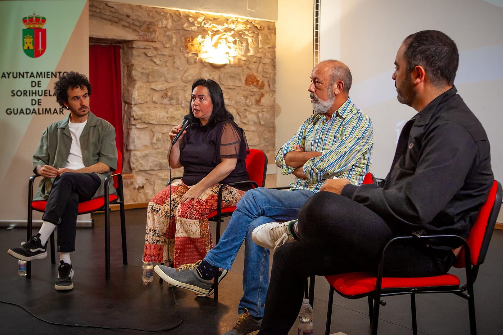 Burgos participa en un encuentro sectorial sobre el cine andaluz en el II Festival de Cine de Sorihuela de Guadalimar