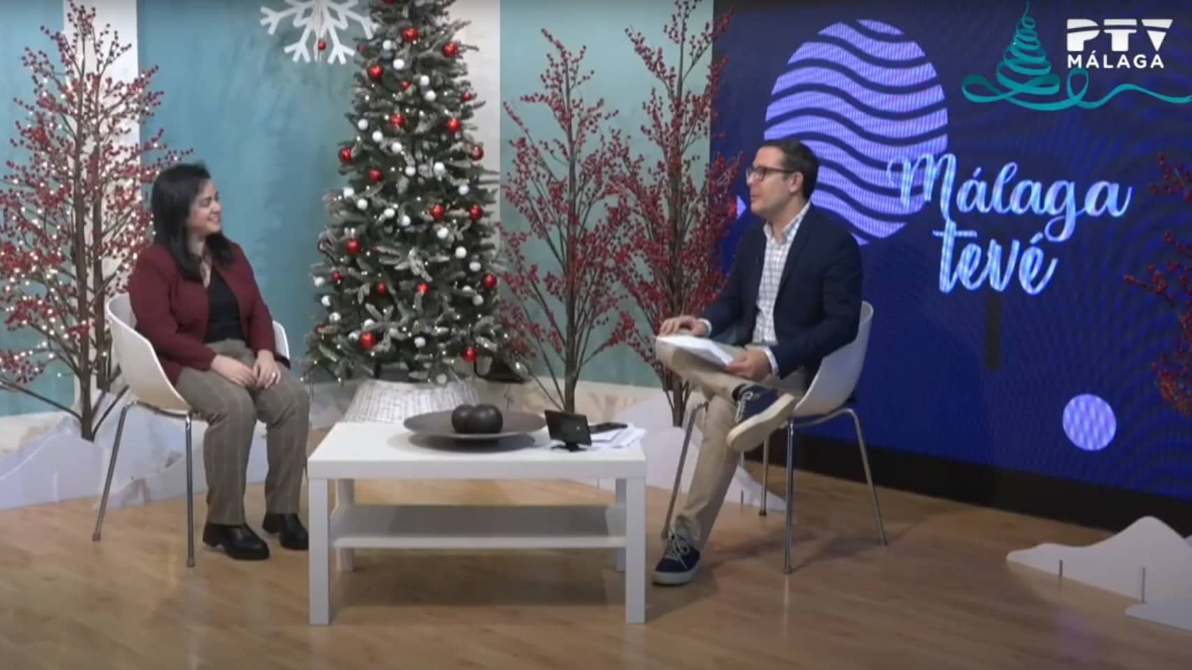 Diego Banderas interviews Ojos Abiertos Films on PTV Television