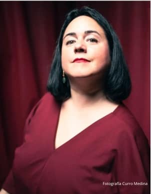 Davinia Burgos en la Academia de las Artes y las Ciencias Cinematográficas